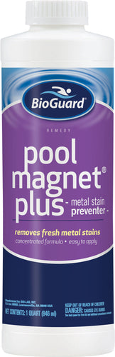 BioGuard Pool Magnet Plus metal stain remover and preventer