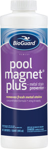 BioGuard Pool Magnet Plus metal stain remover and preventer