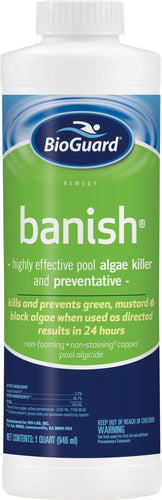 BioGuard Banish pool algaecide algae killer and prevention