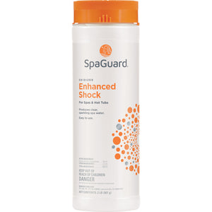 SpaGuard Enhanced Shock for spas and hot tubs 2lb bottle