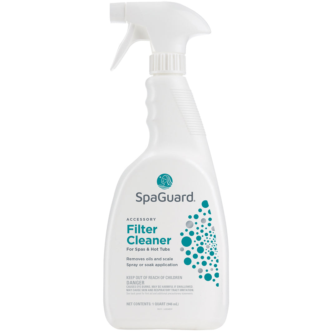 SpaGuard filter cleaner for spas and hot tubs