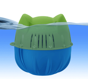 Flippin' Frog chlorine and mineral sanitizer floater for pools