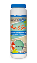 Load image into Gallery viewer, LeisureQuip Pool &amp; Spa Chemical Balancer Maintenance Kit with Test Strips - Contains Alkalinity Increaser, Calcium Increaser, pH Increaser, pH Decreaser, ScumBoat, &amp; Log Book
