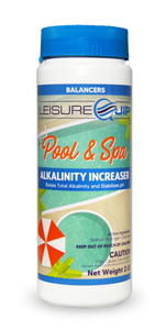 LeisureQuip Pool & Spa Chemical Balancer Maintenance Kit with Test Strips - Contains Alkalinity Increaser, Calcium Increaser, pH Increaser, pH Decreaser, ScumBoat, & Log Book