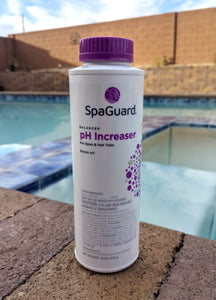How to raise the pH in hot tub - pH increaser