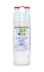 King Technology Pool Frog Bac Pac Chlorine Cartridge 3 Pack w/ Scum Absorber & Pool Log Book