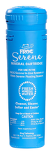 Load image into Gallery viewer, Frog Serene Replacement Blue Spa Mineral Cartridge with Scum Absorber and Hot Tub Care E-Book
