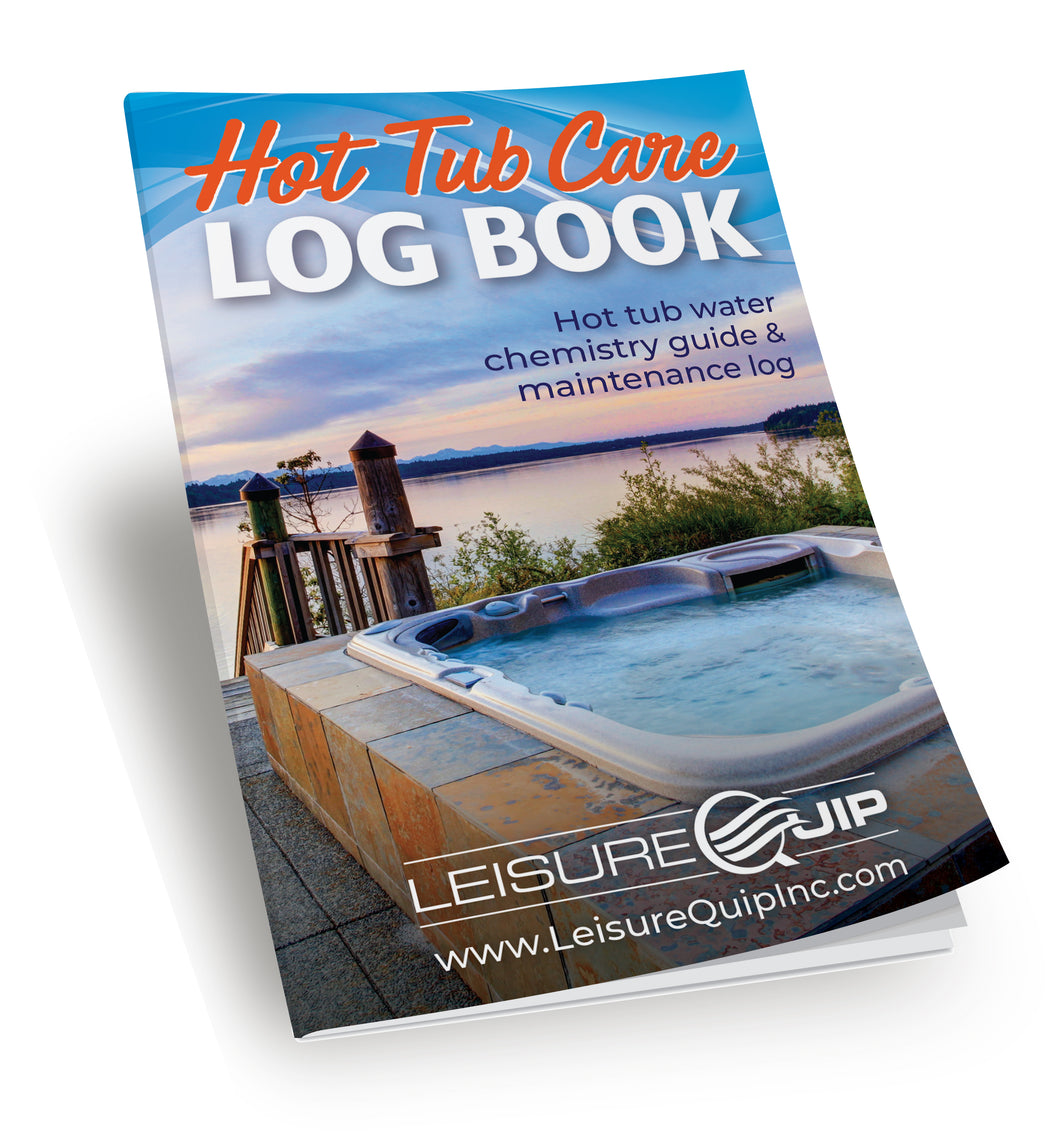 LeisureQuip Hot Tub Care Log Book & Spa Maintenance Guide