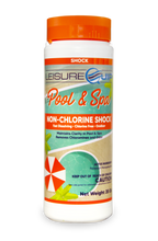 Load image into Gallery viewer, LeisureQuip Pool &amp; Spa Non-Chlorine Shock Oxidizer 35oz with ScumBoat and E-Book for Swimming Pools &amp; Hot Tubs
