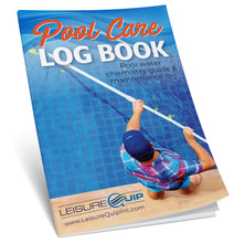 Load image into Gallery viewer, LeisureQuip Pool Care Log Book &amp; Maintenance Guide
